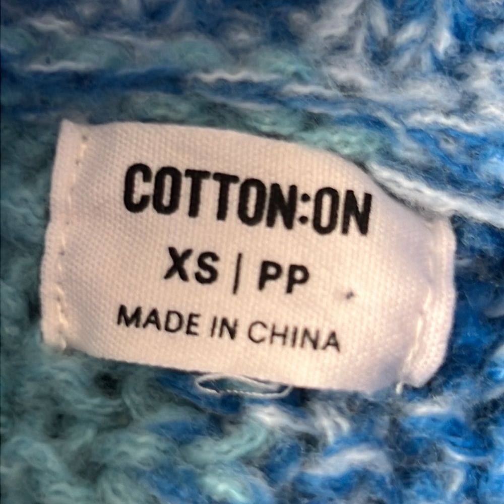 COTTON:ON Sweater Colorblock Blue - Picture 5 of 11